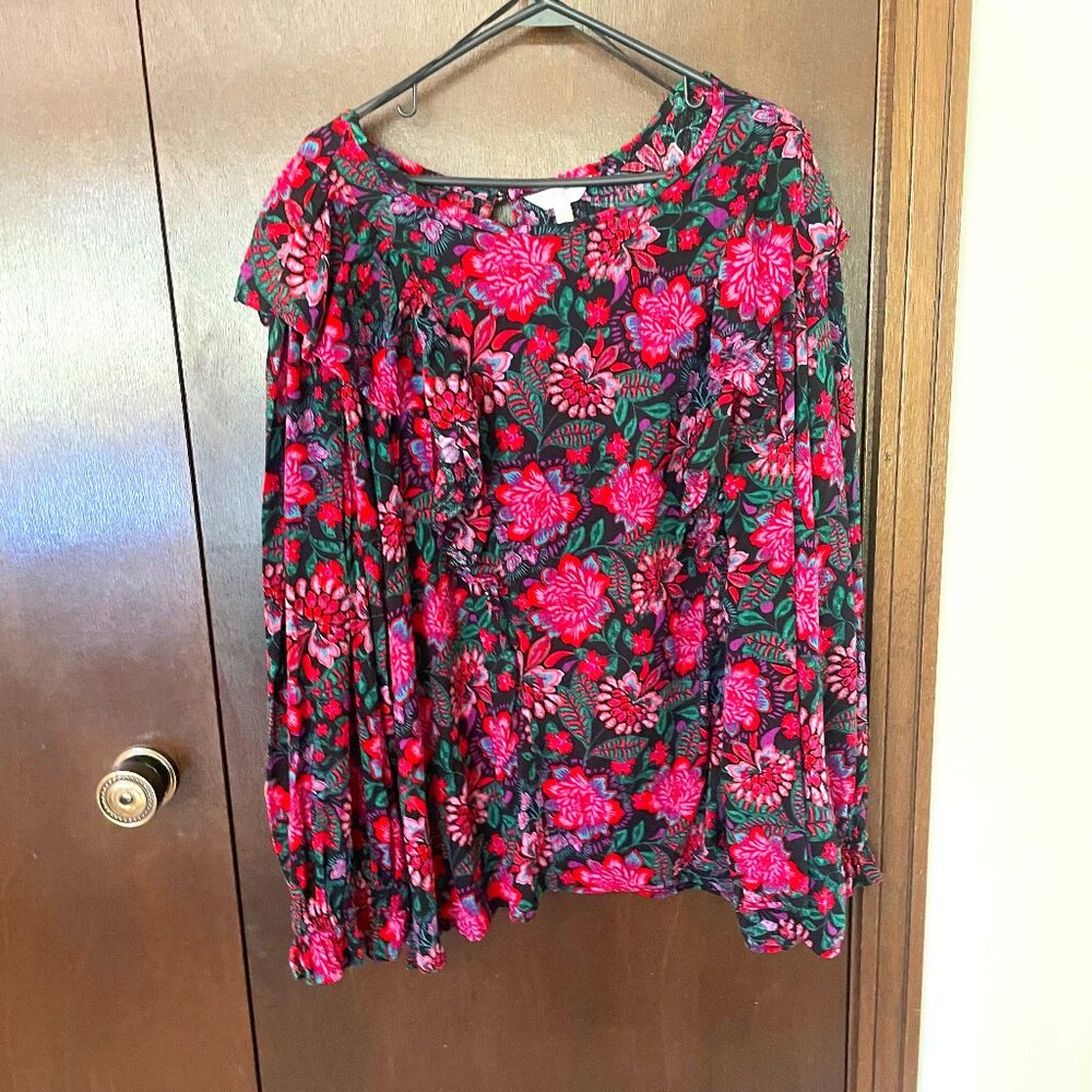 Women's 4x Floral Top